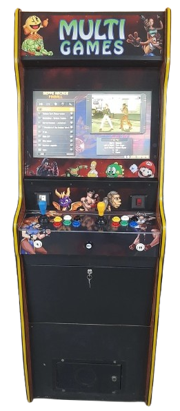 Arcade vintage Cabinato jamma Multigame con 10.007 giochi Pandora Flipper
